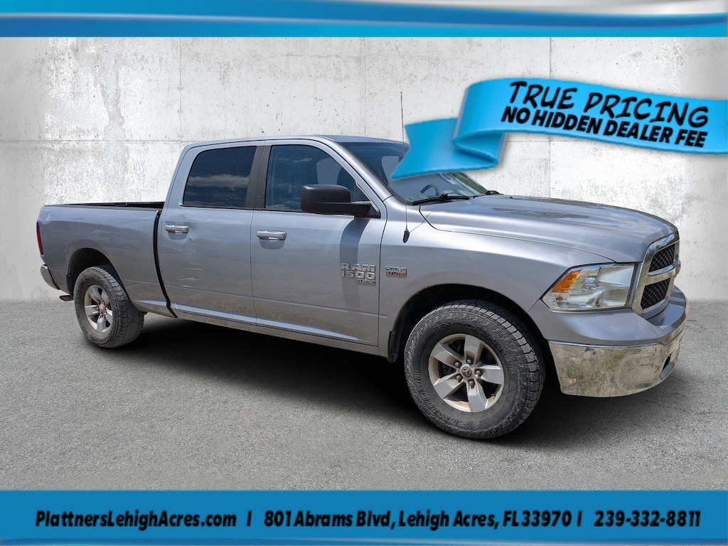 Used 2021 Ram 1500 Classic SLT SLT 4x4 Crew Cab 64 Box