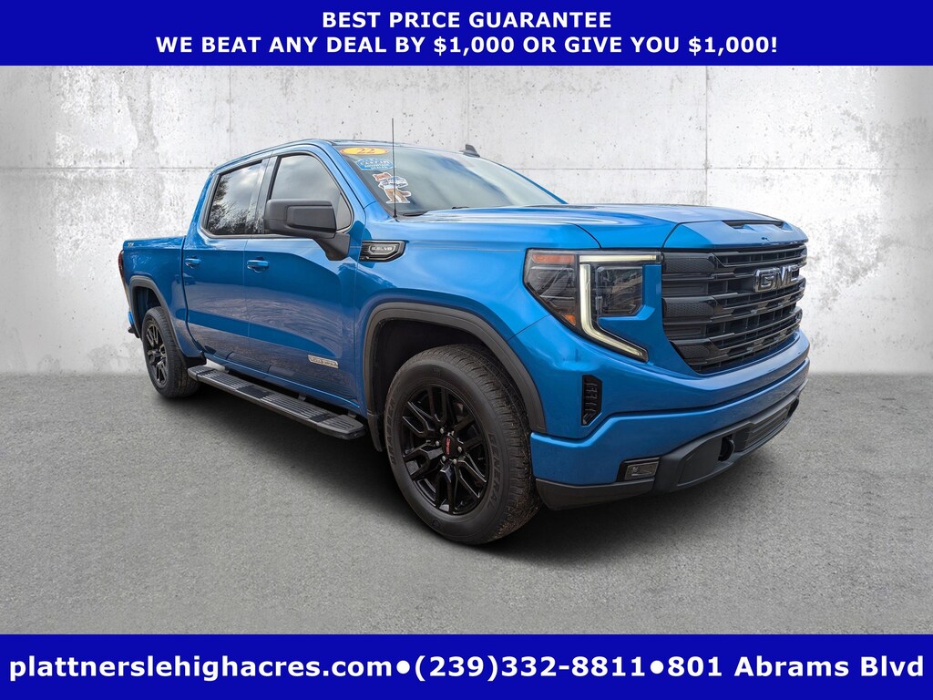 Used 2022 GMC Sierra 1500 Elevation 4WD Crew Cab 147 Elevation w/3SB
