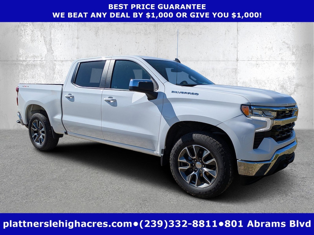 Used 2023 Chevrolet Silverado 1500 LT 4WD Crew Cab 147 LT w/2FL