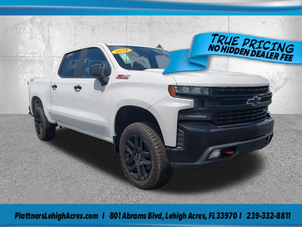 Used 2020 Chevrolet Silverado 1500 LT Trail Boss 4WD Crew Cab 147 LT Trail Boss