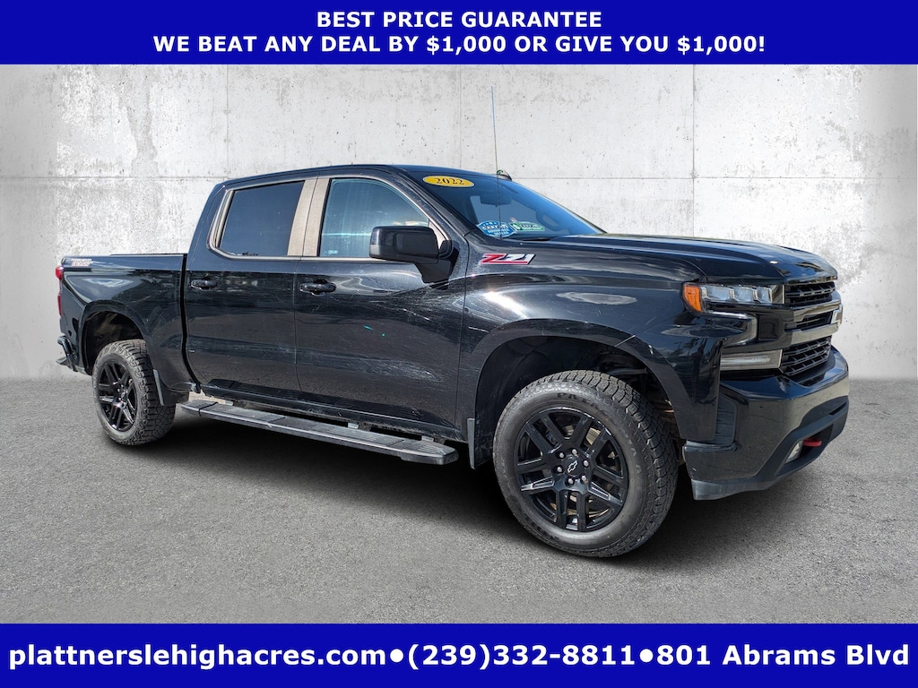 Used 2022 Chevrolet Silverado 1500 LTD LT Trail Boss 4WD Crew Cab 147 LT Trail Boss