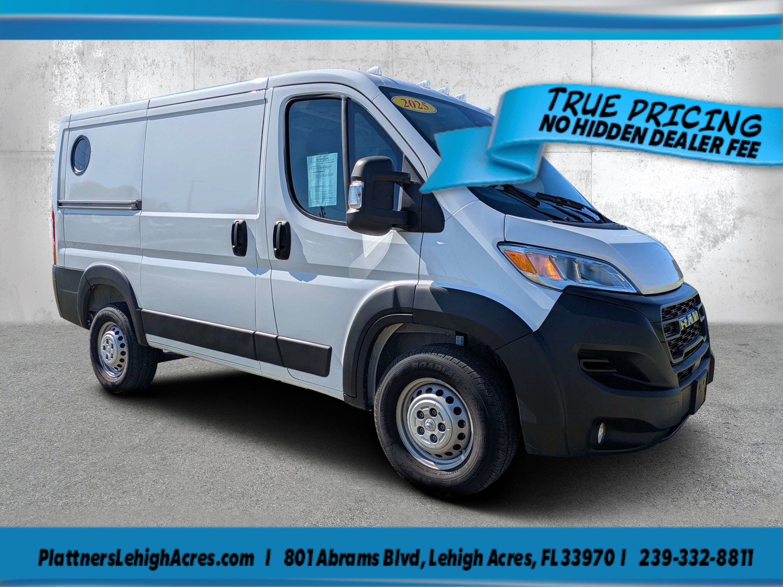  Ram Promaster Cargo Van