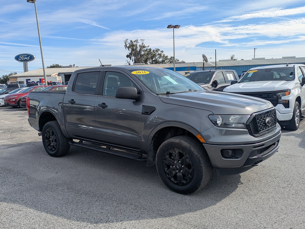 Used 2021 Ford Ranger 4WD 4C CREW CAB 2.3L XLT XLT 4WD SuperCrew 5 Box