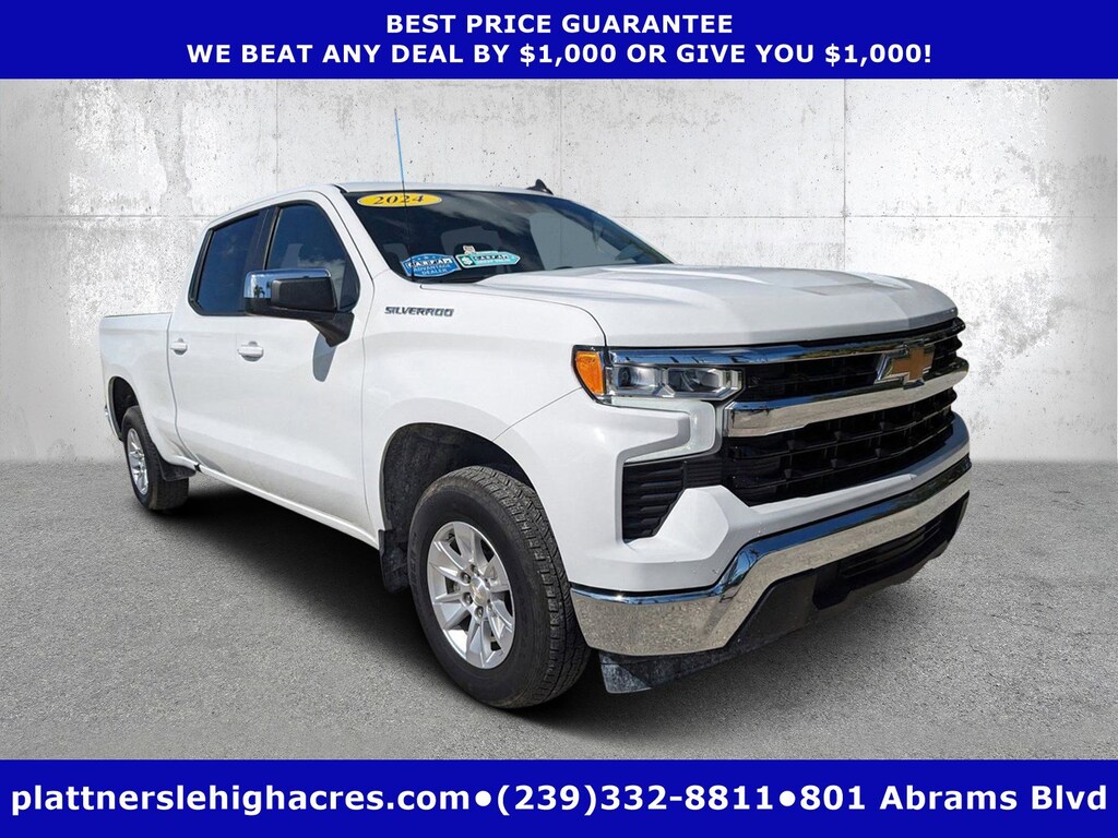 Used 2024 Chevrolet Silverado 1500 LT 2WD Crew Cab 157 LT