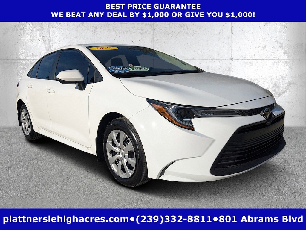 Used 2025 Toyota Corolla LE LE CVT