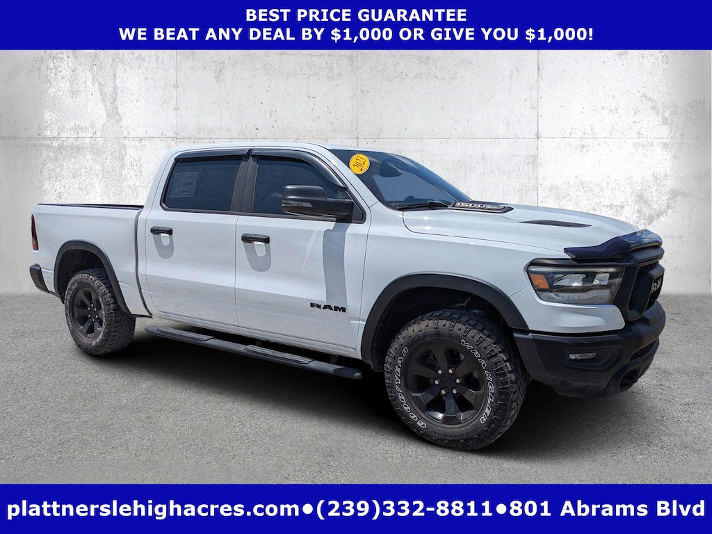 Certified 2023 Ram 1500 Rebel Rebel 4x4 Crew Cab 57 Box