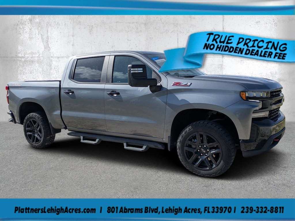 Used 2021 Chevrolet Silverado 1500 LT Trail Boss 4WD Crew Cab 147 LT Trail Boss