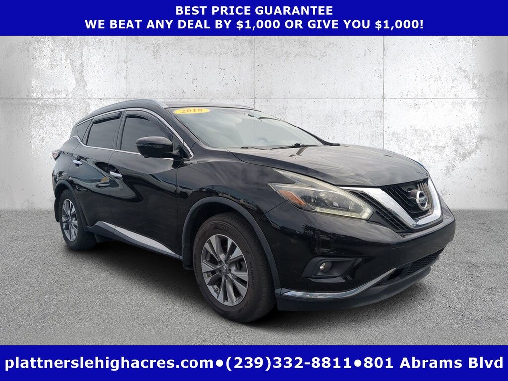 Used 2018 Nissan Murano SL FWD SL