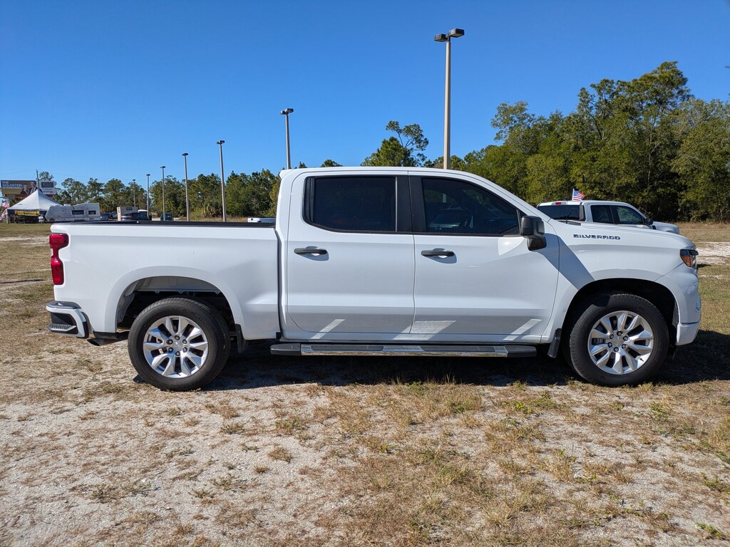 Used 2022 Chevrolet Silverado 1500 Custom 2WD Crew Cab 147 Custom