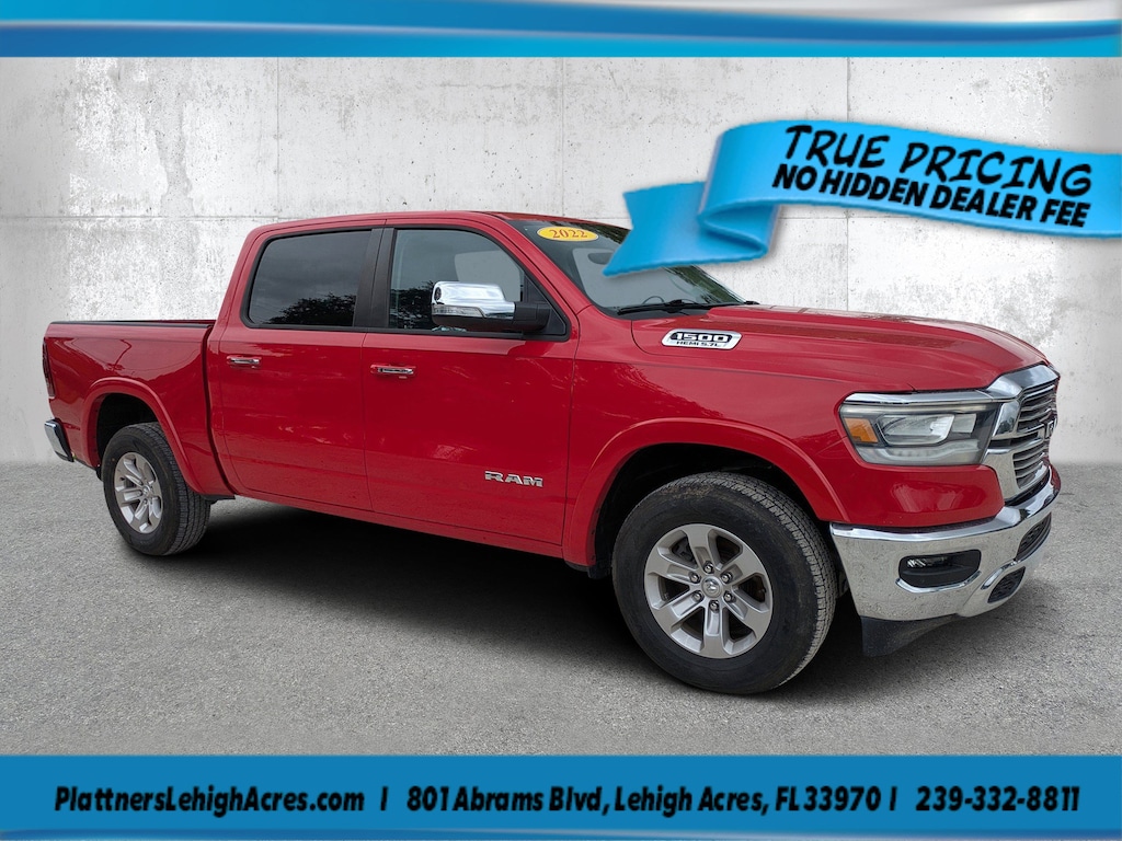 Used 2022 Ram 1500 Laramie Laramie 4x4 Crew Cab 57 Box