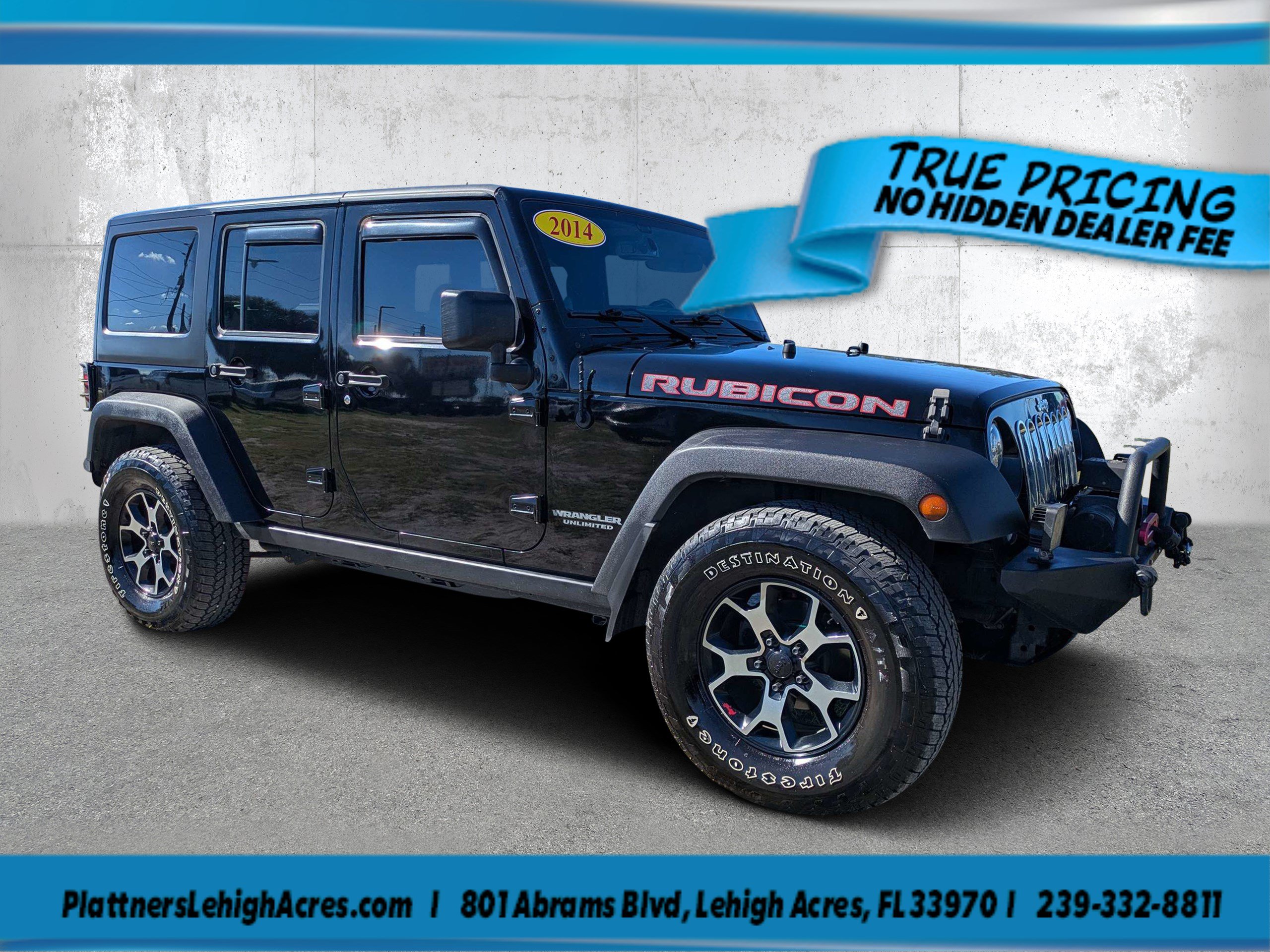 Used 2014 Jeep Wrangler Unlimited Rubicon 4WD Rubicon