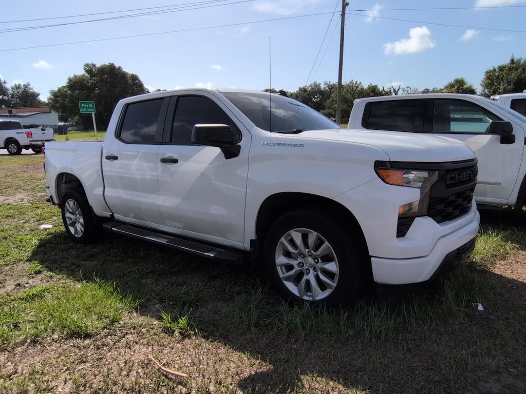 Used 2022 Chevrolet Silverado 1500 Custom 2WD Crew Cab 147 Custom