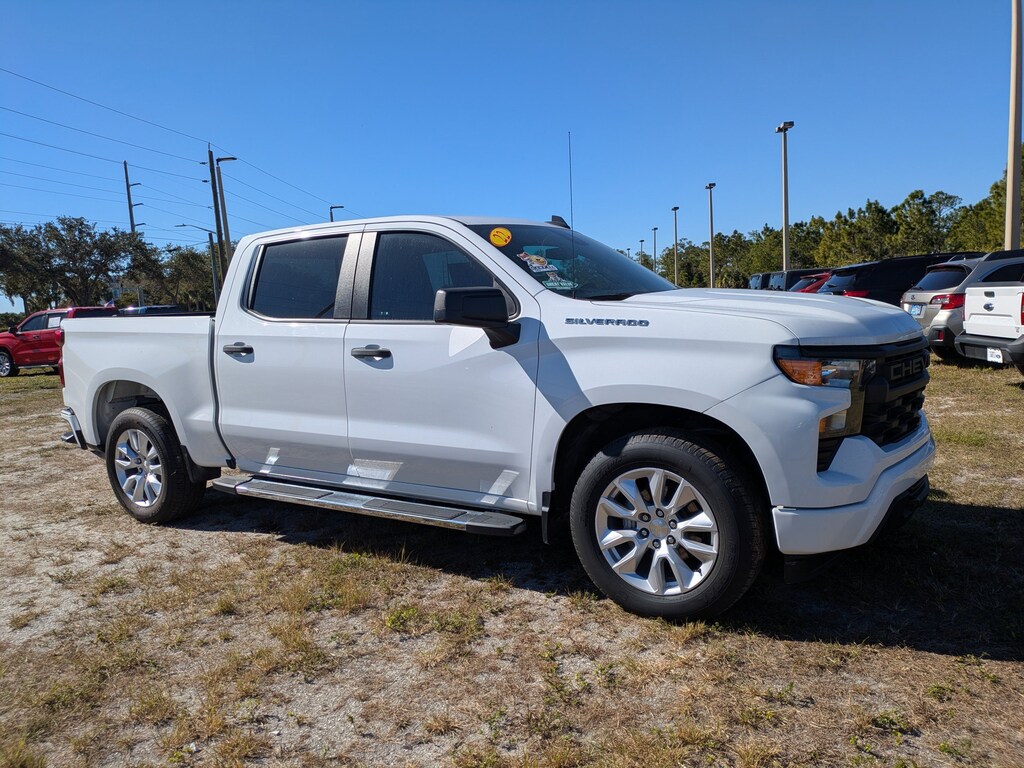 Used 2022 Chevrolet Silverado 1500 Custom 2WD Crew Cab 147 Custom
