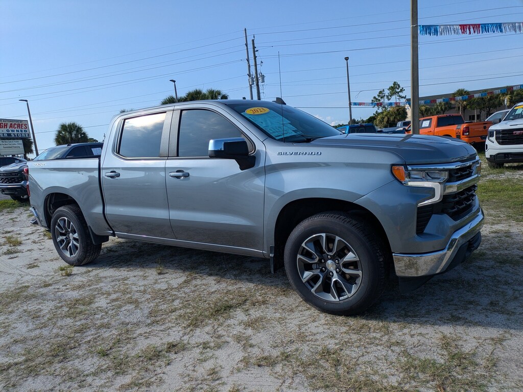 Used 2023 Chevrolet Silverado 1500 LT 4WD Crew Cab 147 LT w/2FL