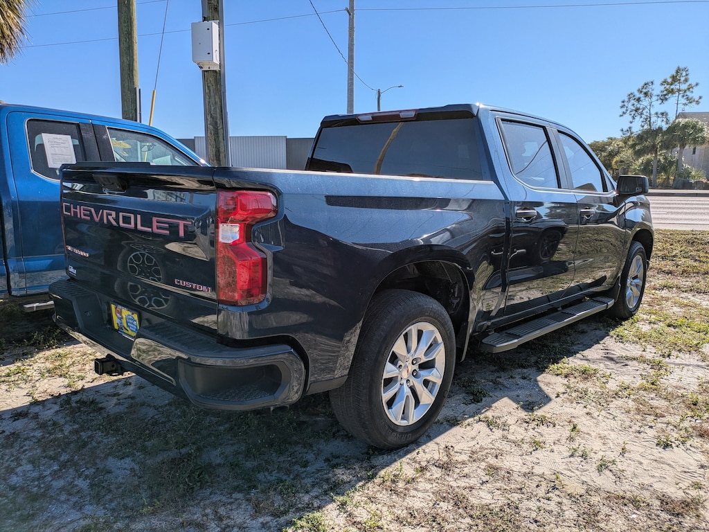Used 2022 Chevrolet Silverado 1500 Custom 2WD Crew Cab 147 Custom
