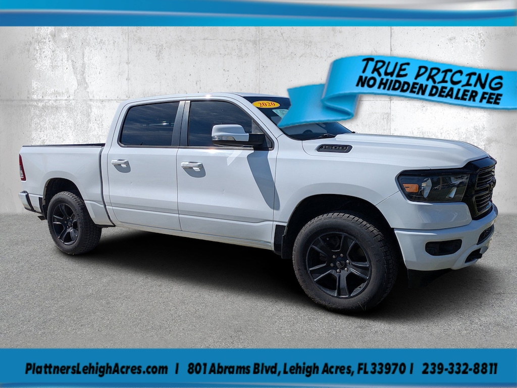 Used 2020 Ram 1500 Big Horn Big Horn 4x2 Crew Cab 57 Box