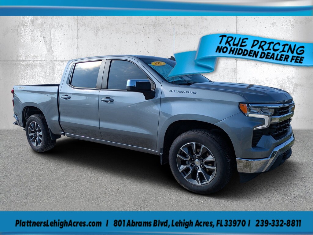Used 2023 Chevrolet Silverado 1500 LT 4WD Crew Cab 147 LT w/2FL