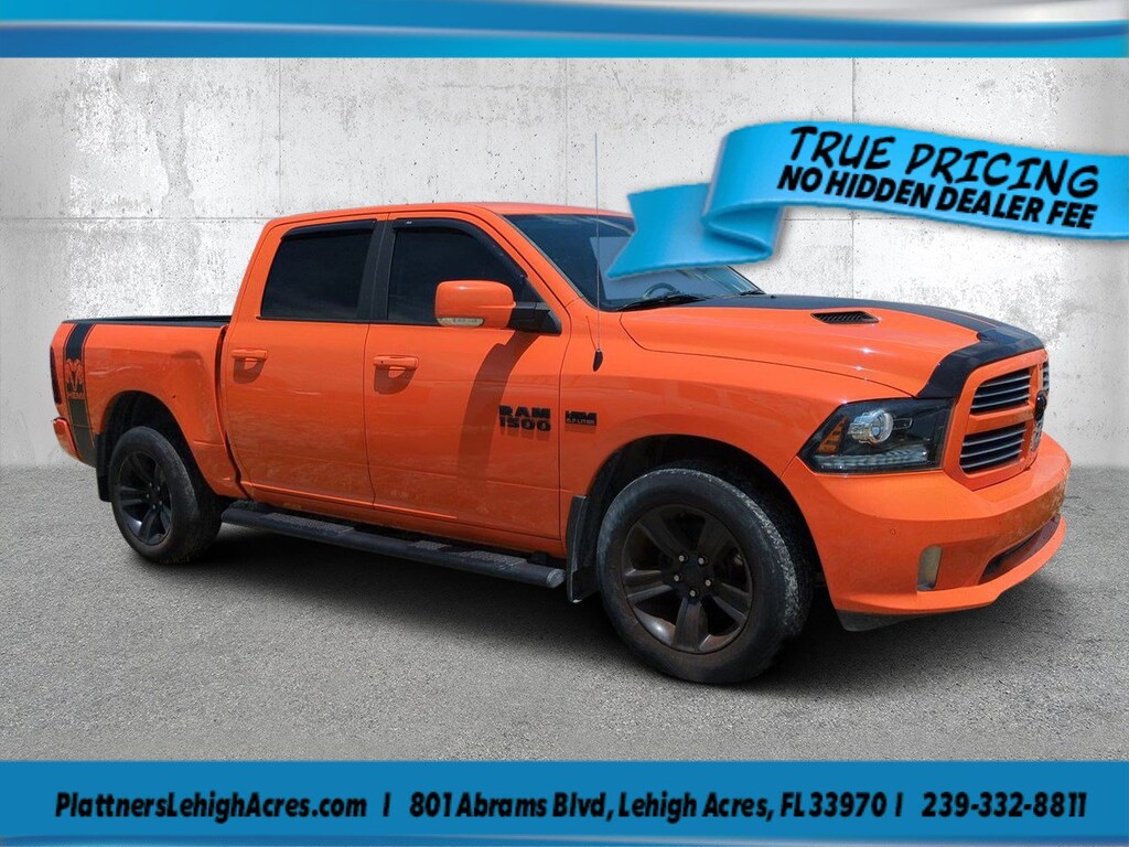 Used 2017 Ram 1500 Sport Sport 4x4 Crew Cab 57 Box