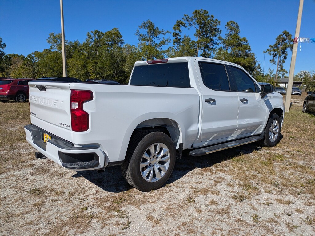 Used 2022 Chevrolet Silverado 1500 Custom 2WD Crew Cab 147 Custom