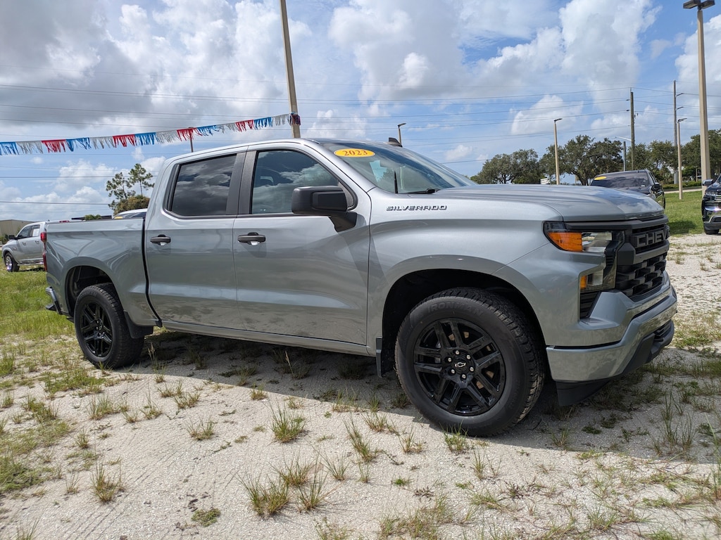 Used 2023 Chevrolet Silverado 1500 Custom 2WD Crew Cab 147 Custom