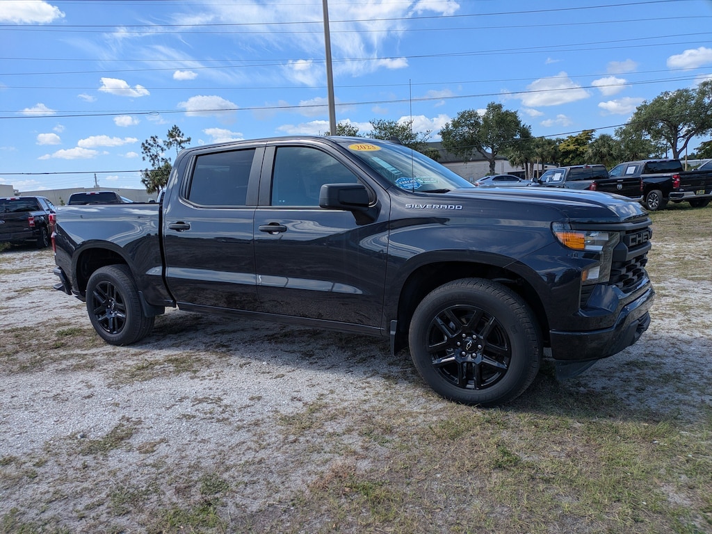 Used 2023 Chevrolet Silverado 1500 Custom 2WD Crew Cab 147 Custom