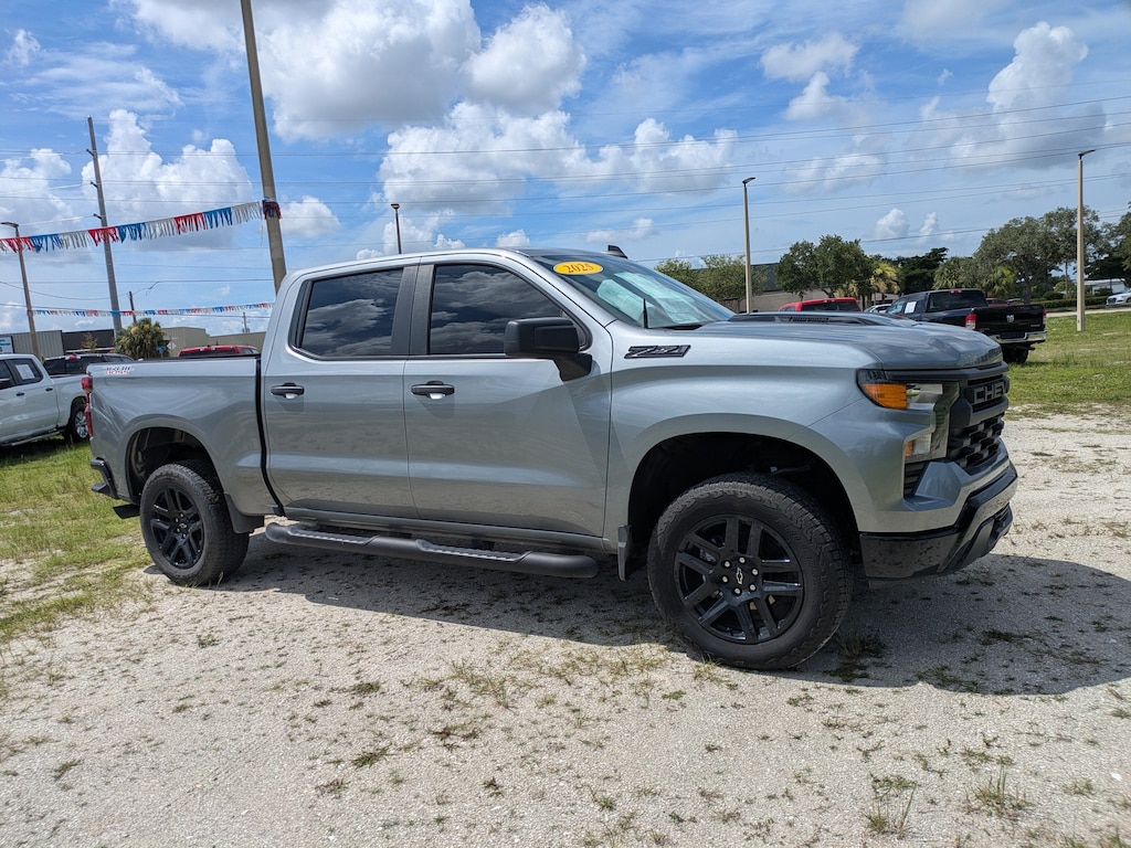 Used 2025 Chevrolet Silverado 1500 Custom Trail Boss 4WD Crew Cab 147 Custom Trail Boss
