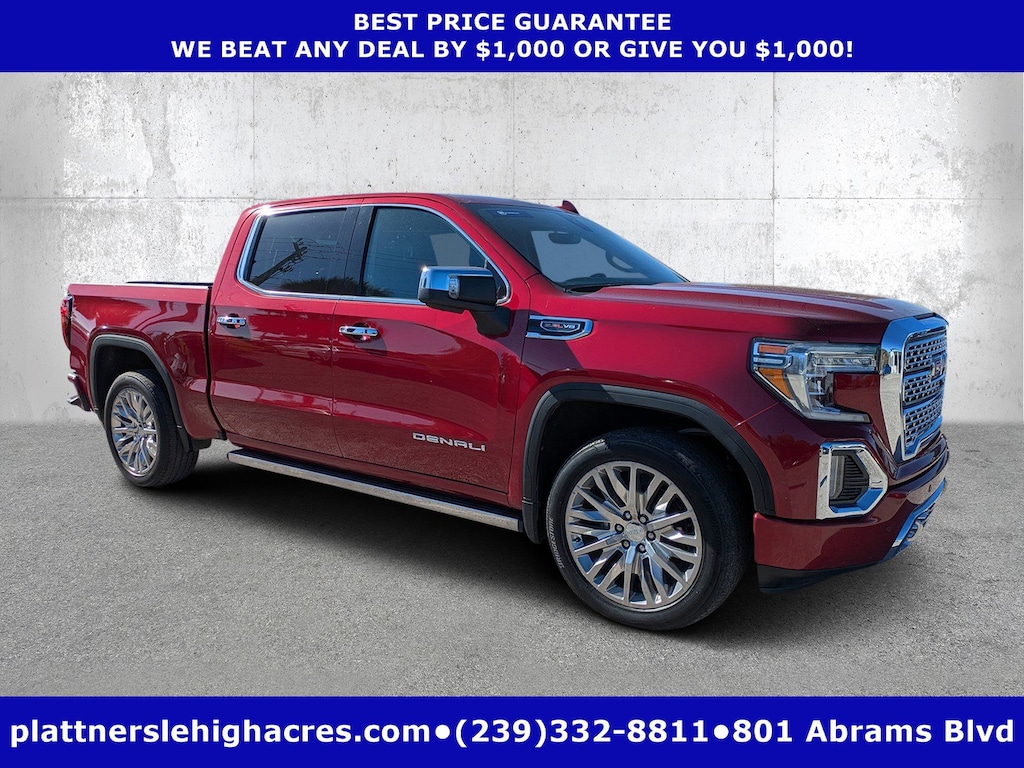 Used 2019 GMC Sierra 1500 Denali 4WD Crew Cab 147 Denali