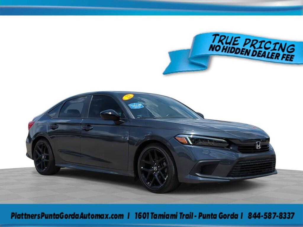 Used 2022 Honda Civic Sedan Sport Sport CVT