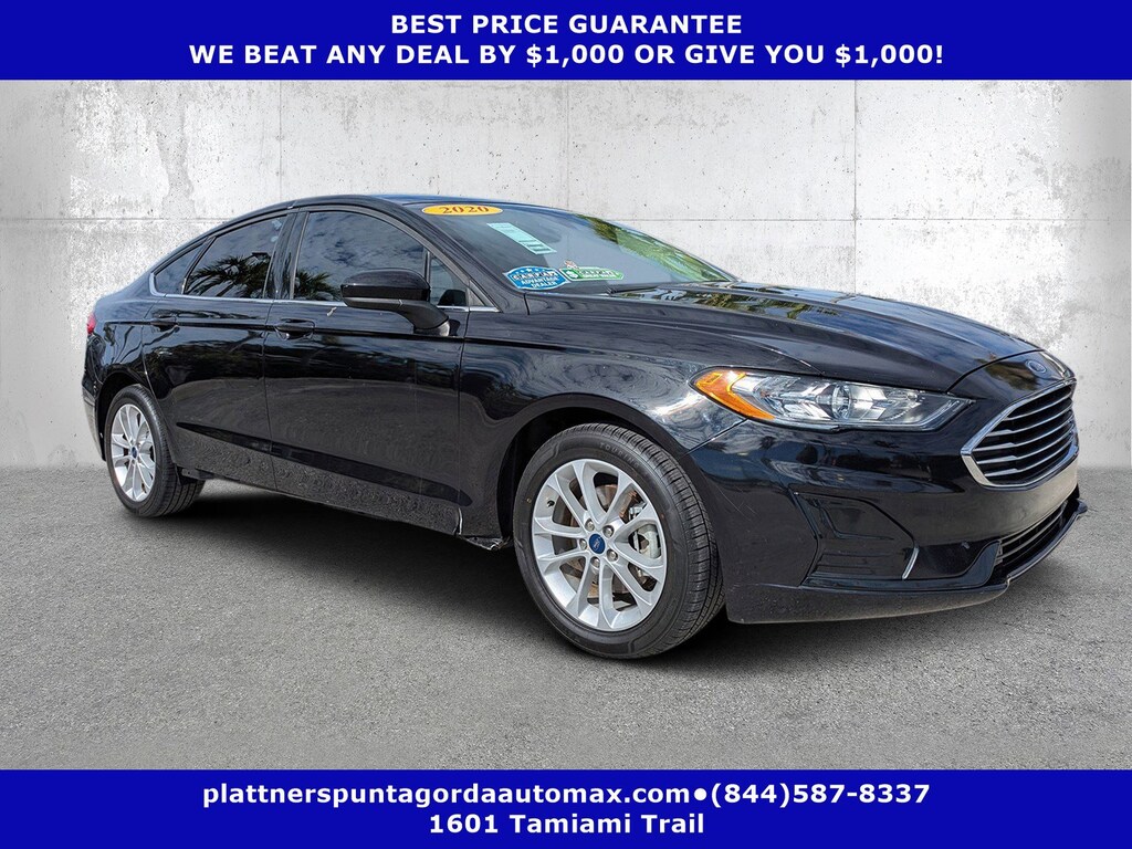 Used 2020 Ford Fusion SE SE FWD