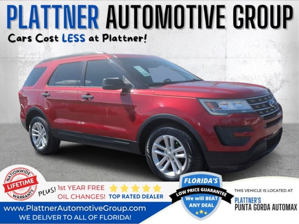 Used 2016 Ford Explorer For Sale at Chiefland Ford VIN 1FM5K7B85GGC01952