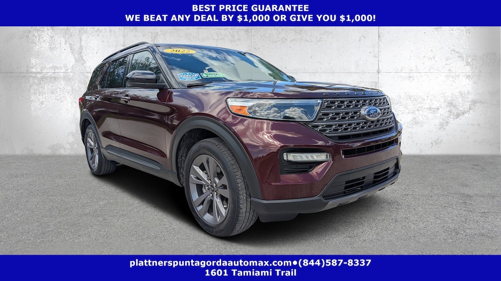 Used 2022 Ford Explorer XLT XLT RWD