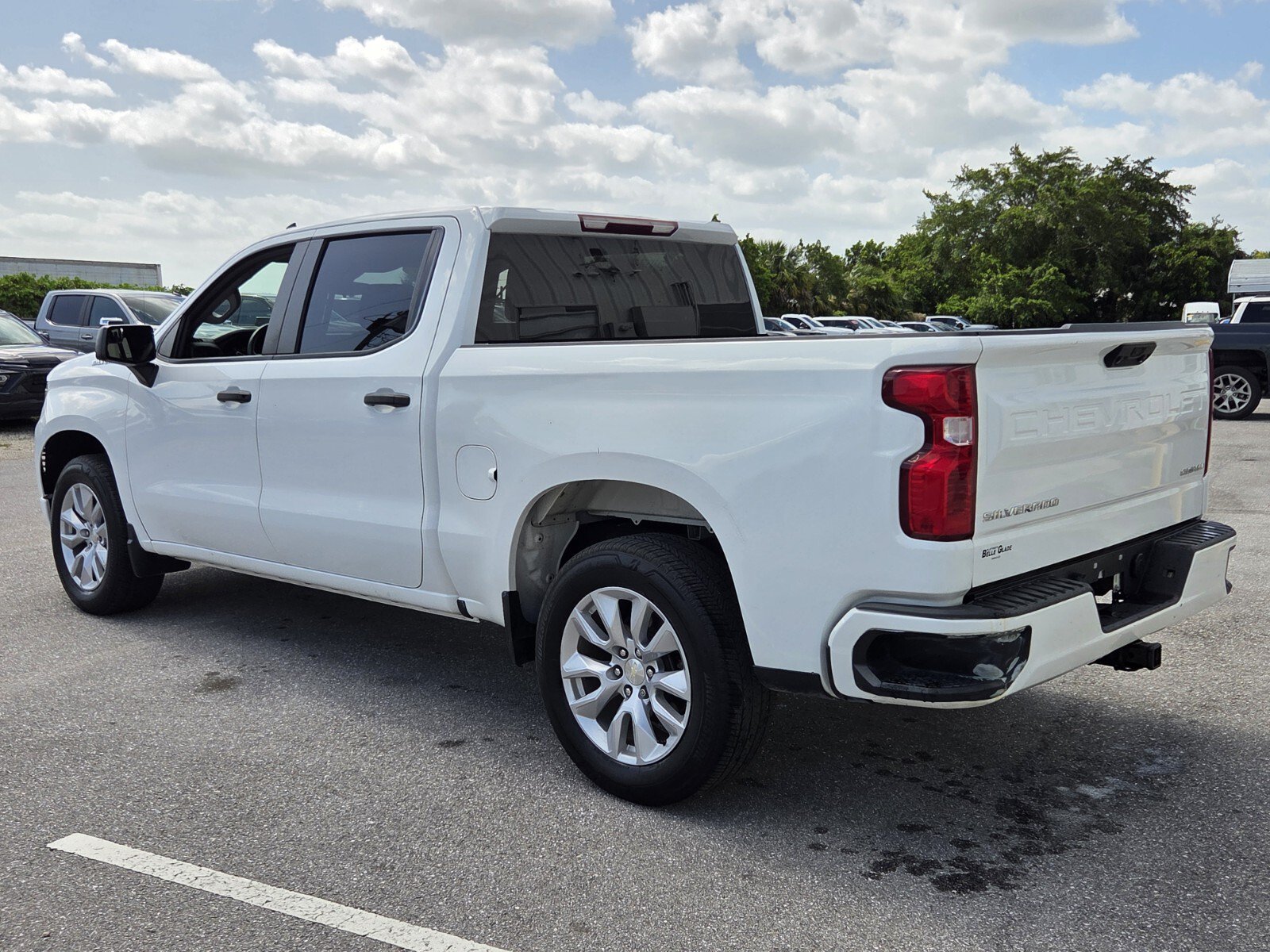 Used 2022 Chevrolet Silverado 1500 Custom 2WD Crew Cab 147 Custom