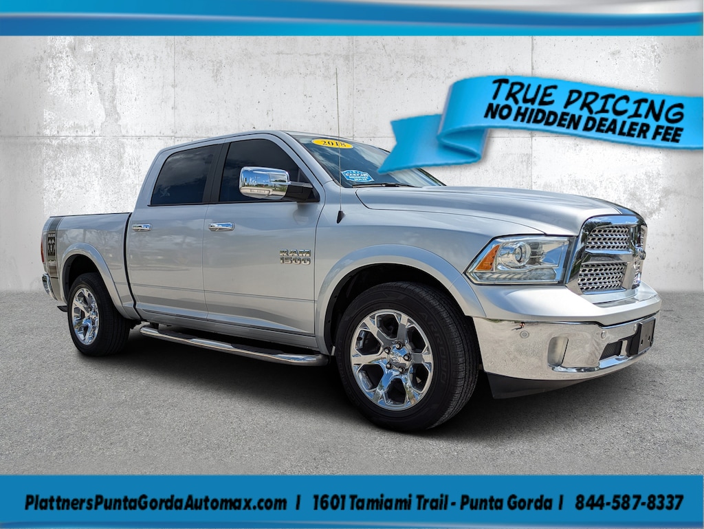 Used 2018 Ram 1500 Laramie Laramie 4x4 Crew Cab 57 Box