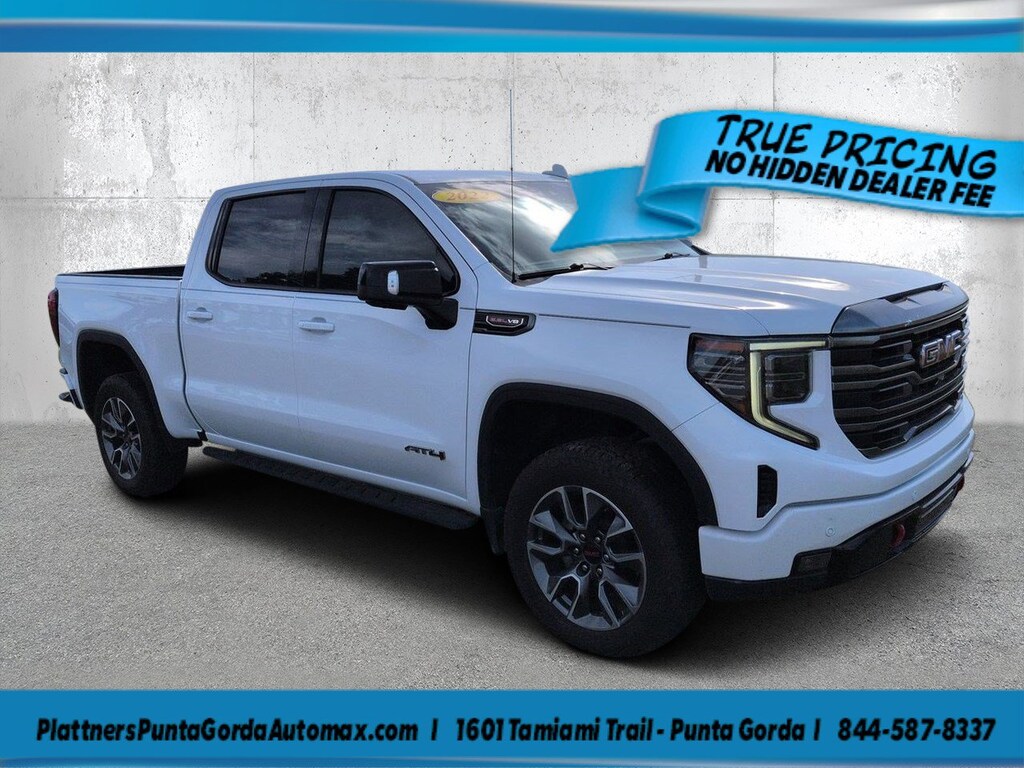 Used 2022 GMC Sierra 1500 AT4 4WD Crew Cab 147 AT4