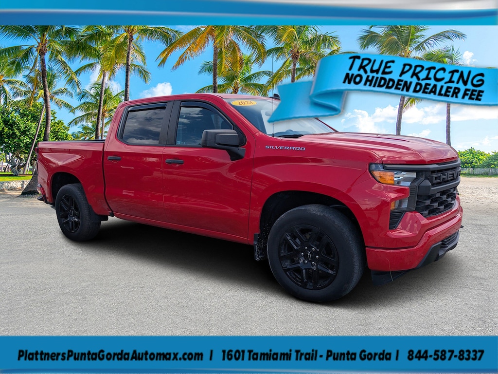 Used 2023 Chevrolet Silverado 1500 Custom 2WD Crew Cab 147 Custom