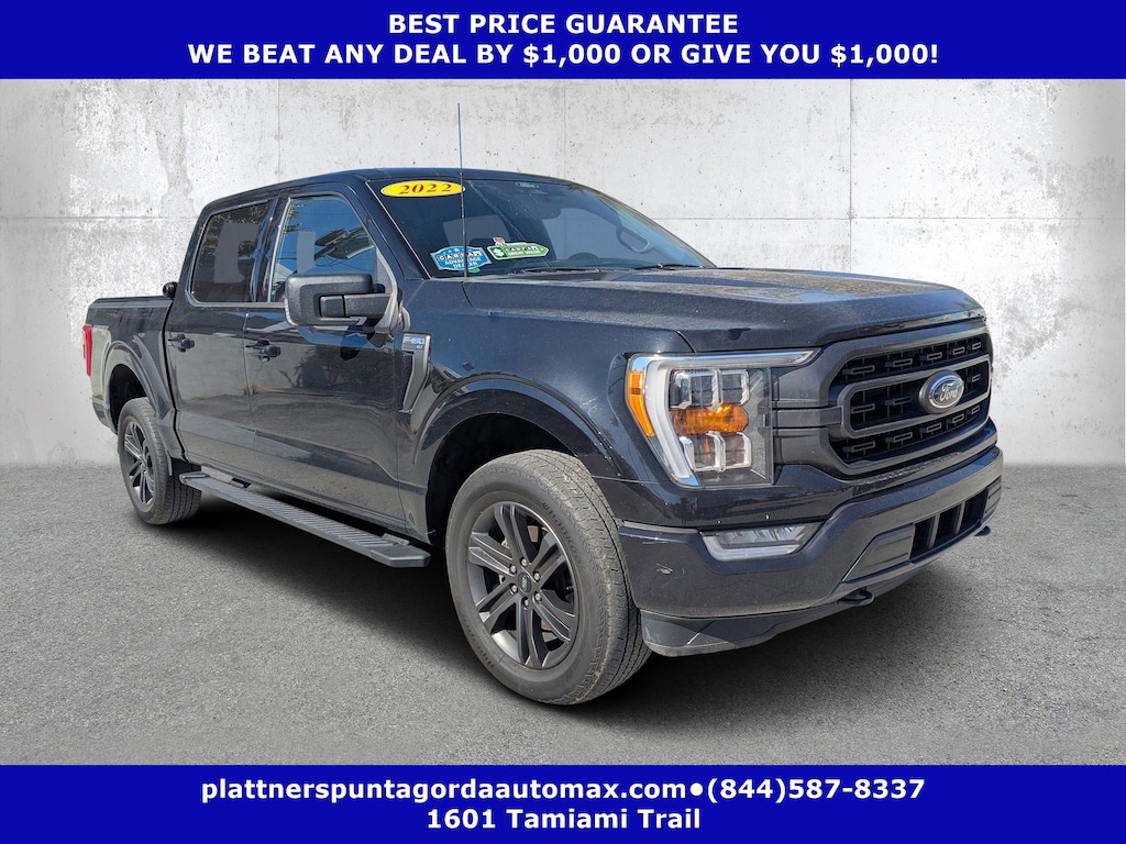 Used 2022 Ford F-150 XLT XLT 4WD SuperCrew 5.5 Box