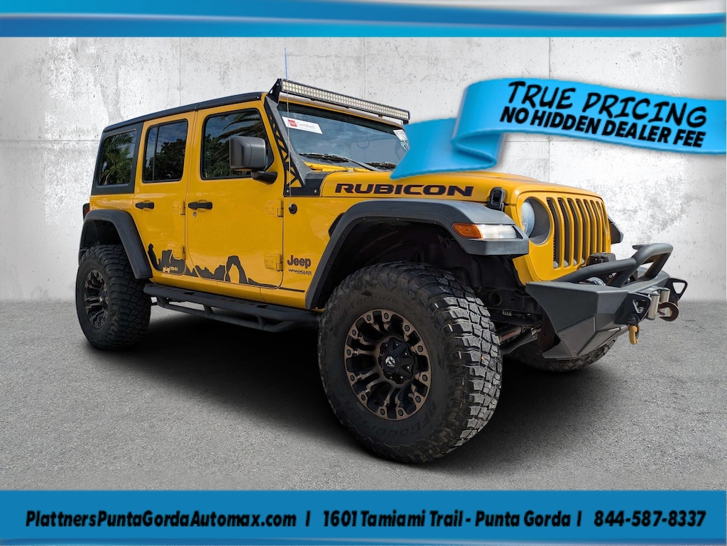 Used 2018 Jeep Wrangler Unlimited Rubicon Rubicon 4x4