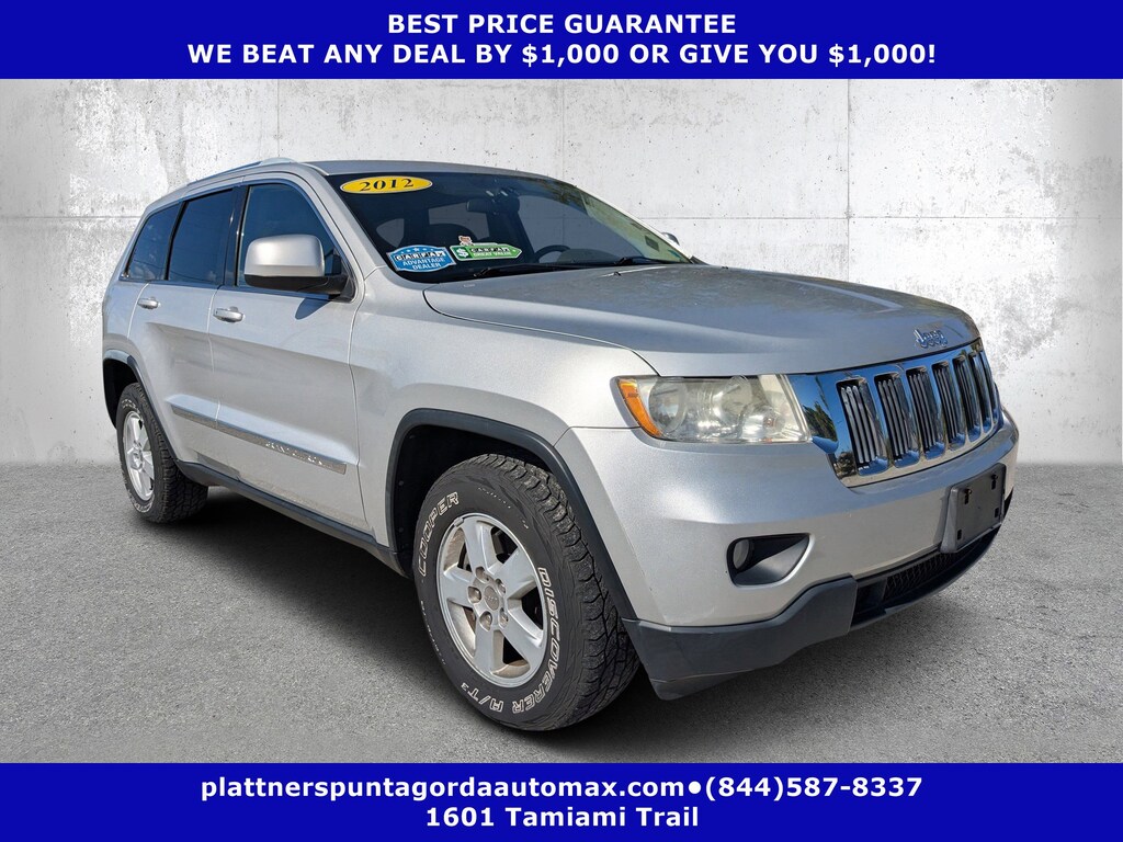 Used 2012 Jeep Grand Cherokee Laredo 4WD Laredo