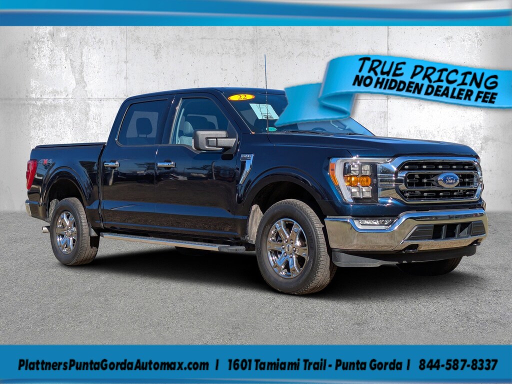 Used 2022 Ford F-150 XLT XLT 4WD SuperCrew 5.5 Box