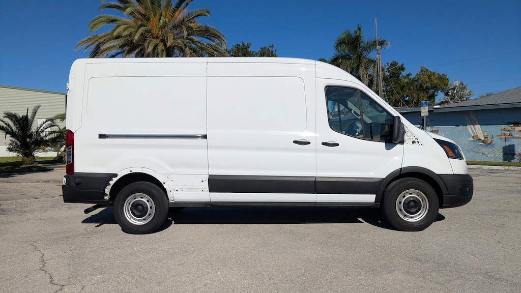 Used 2020 Ford Transit Cargo Van T-250 148 Med Rf 9070 GVWR RWD