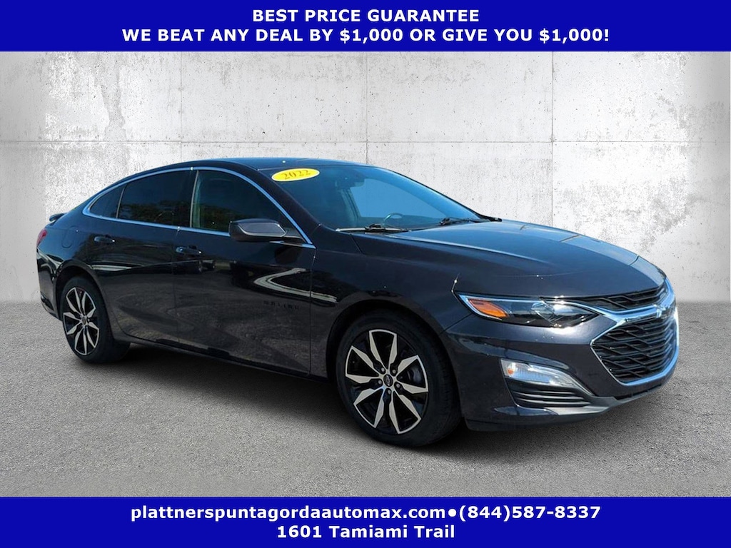 Used 2022 Chevrolet Malibu RS Sedan