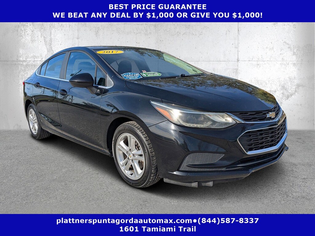 Used 2017 Chevrolet Cruze LT Sedan