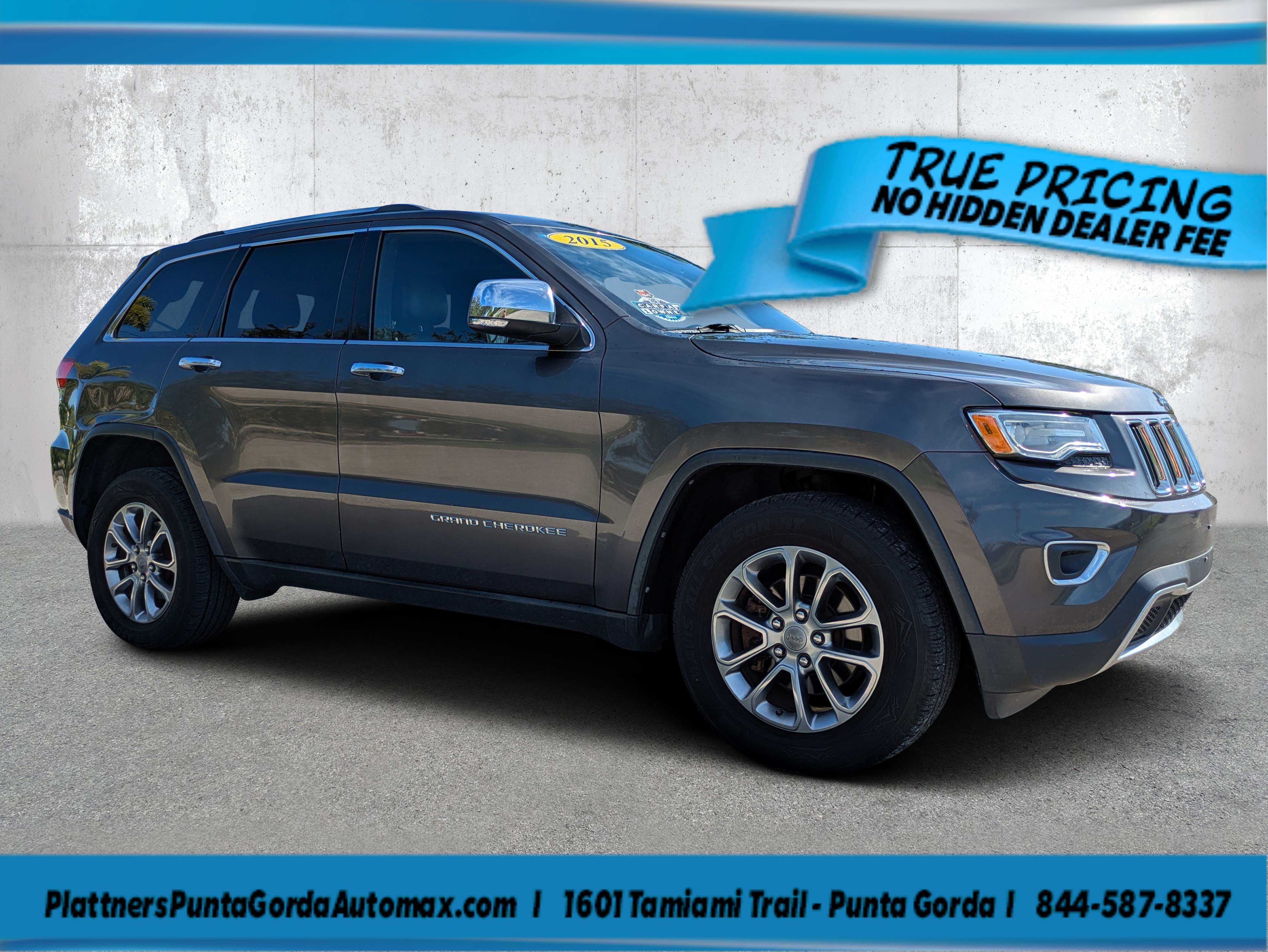 Used 2015 Jeep Grand Cherokee Limited 4WD Limited