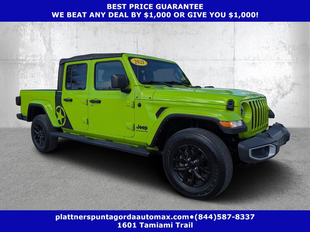 Used 2021 Jeep Gladiator Sport S Sport S 4x4