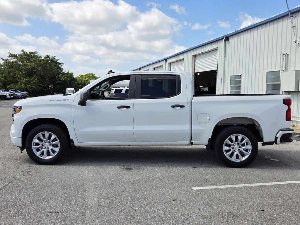 Used 2022 Chevrolet Silverado 1500 Custom 2WD Crew Cab 147 Custom