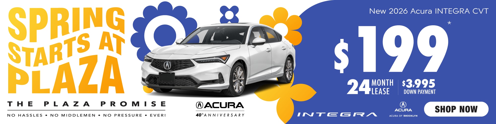 New 2026 Acura CVT Lease For *$199 a Month For 24 Months **$3,995 Down Payment – Shop Now