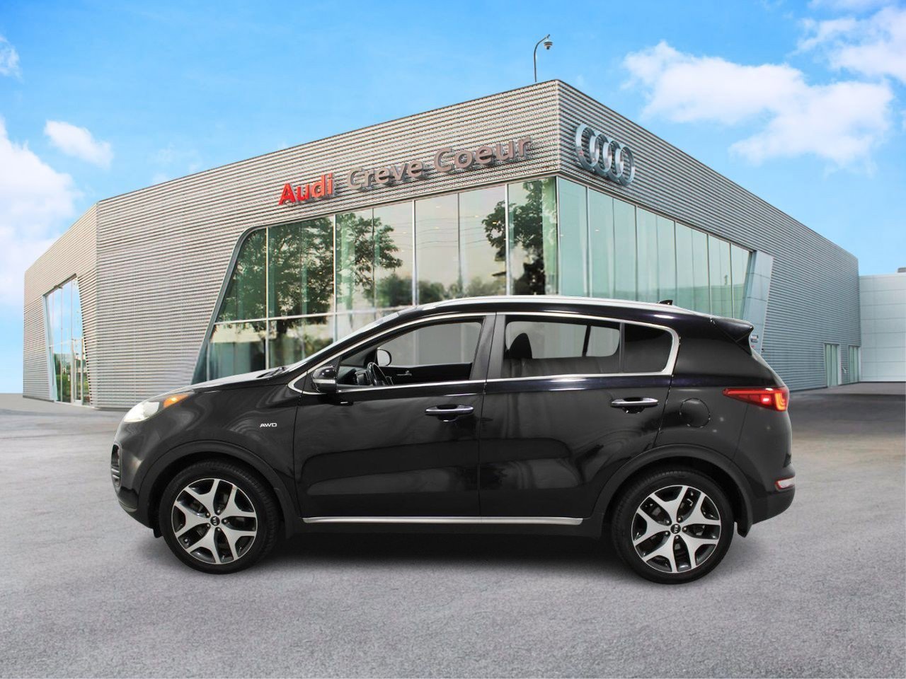 Used 2017 Kia Sportage SX with VIN KNDPRCA63H7070880 for sale in Creve Coeur, MO