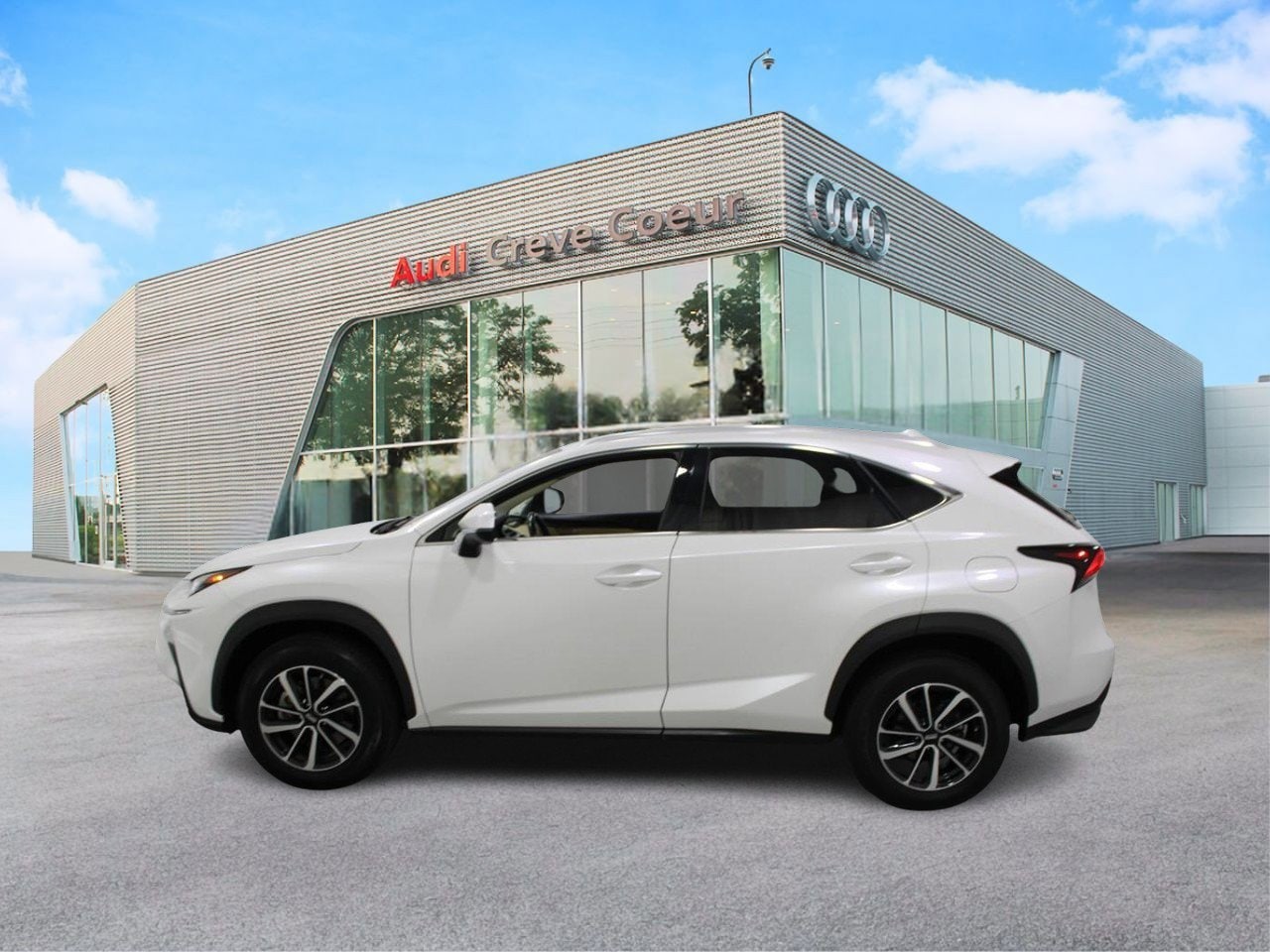 Used 2021 Lexus NX 300 with VIN JTJDARDZ6M5022988 for sale in Creve Coeur, MO