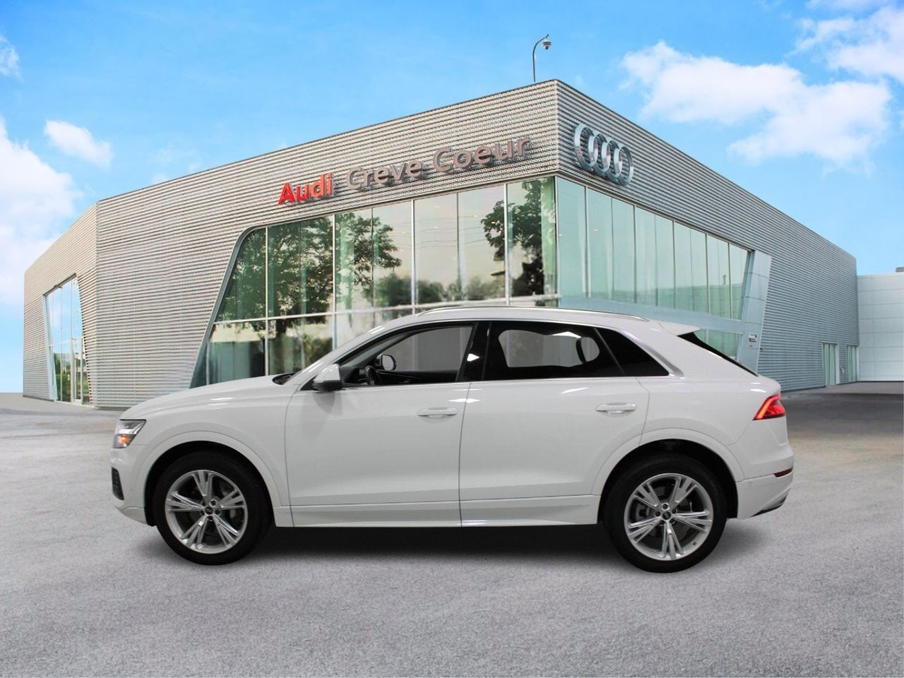 Used 2023 Audi Q8 Premium with VIN WA1AVBF19PD025476 for sale in Creve Coeur, MO