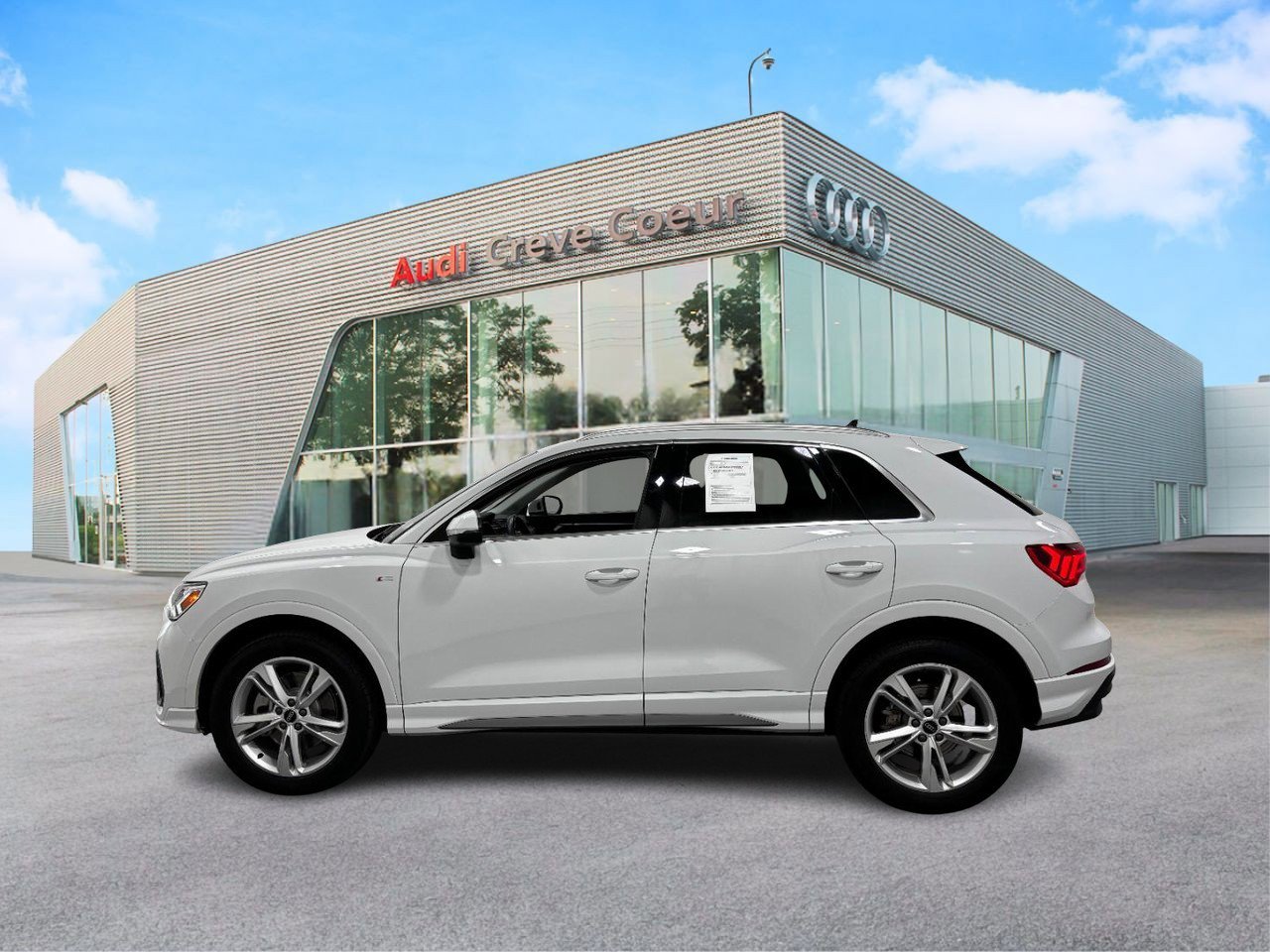Certified 2024 Audi Q3 S Line Premium Plus with VIN WA1EECF3XR1079642 for sale in Creve Coeur, MO
